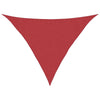 Vidaxl Zonnezeil 160 g m² 3,5 x 3,5 x 4,9 M HDPE -Rot