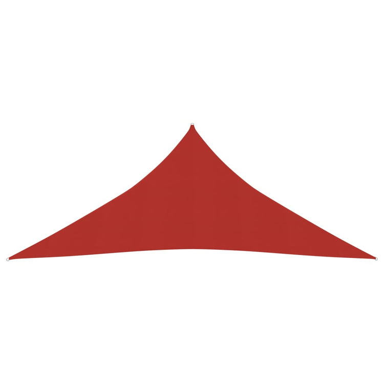 Vidaxl Zonnezeil 160 g m² 5x6x6 M HDPE -Rot