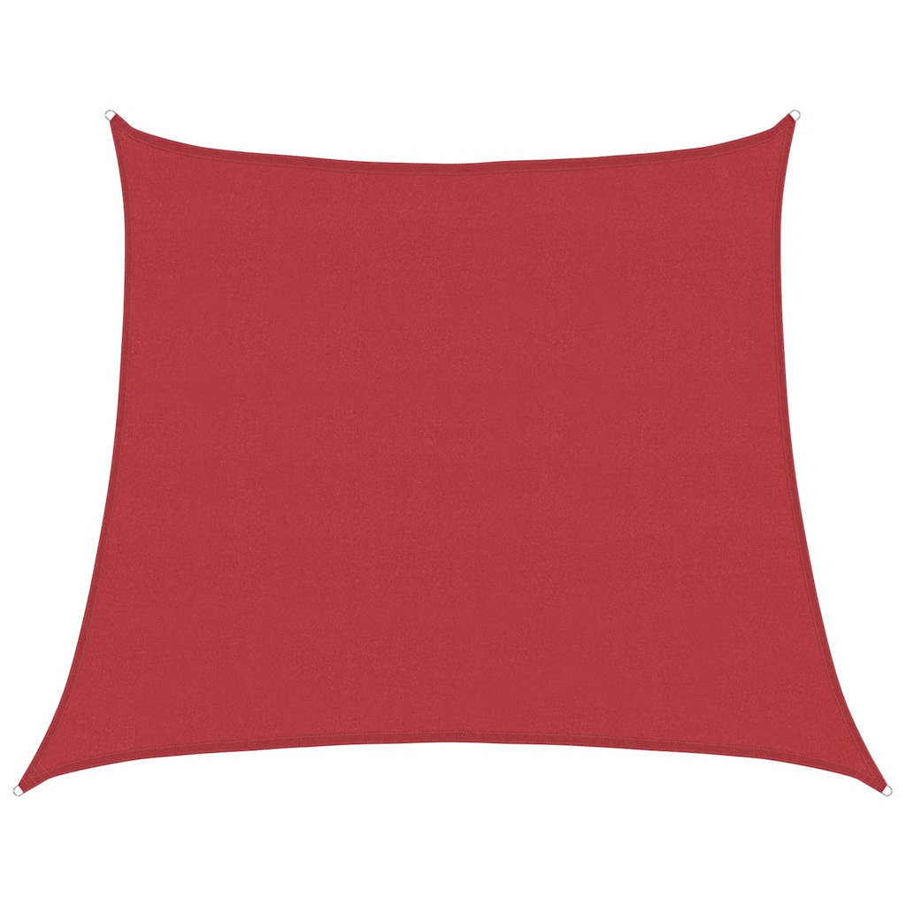 Vidaxl Sonnensegel 160 g m² 4 5x4 m HDPE rot