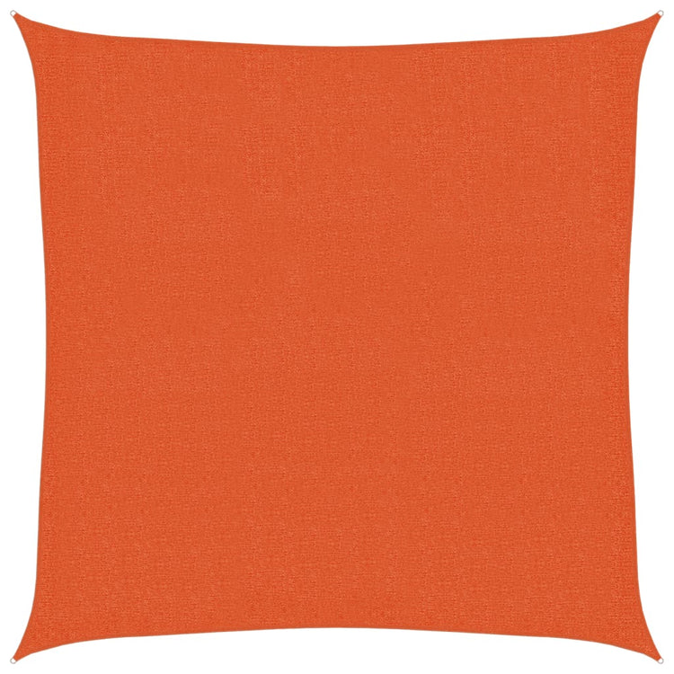 Vidaxl Zonnezeil 160 g m² 2,5 x 2,5 M HDPE Oranje