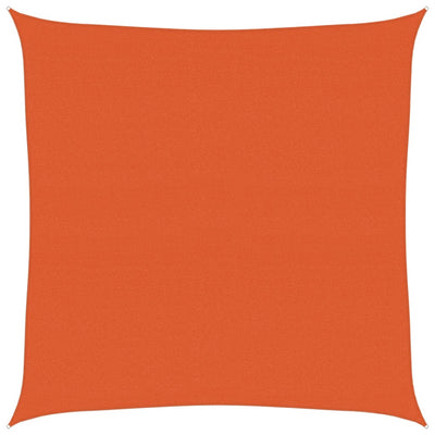 Vidaxl Zonnezeil 160 g m² Quadrat 4x4 M HDPE Oranje