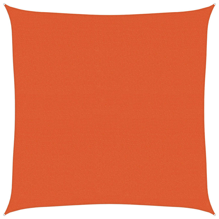 Vidaxx Sonnensegel 160 g m² quadratisch 4,5x4,5 m HDPE Orange