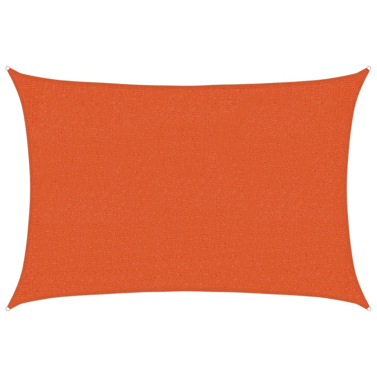 Vidaxl Zonnezeil 160 g m² 2x2,5 M HDPE Oranje