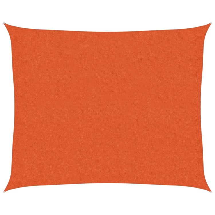 Vidaxl Zonnezeil 160 g m² 2,5 x 3 Hdpe Oranje