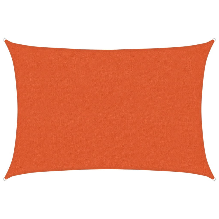 Vidaxl Zonnezeil 160 g m² 2,5 x 4 M HDPE Oranje