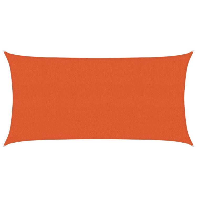 Vidaxx sun sail 160 g m² 2.5x4.5 m HDPE orange