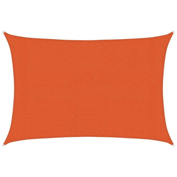 Vidaxx Sonnensegel 160 g m² rechteckig 3x4,5 m HDPE Orange