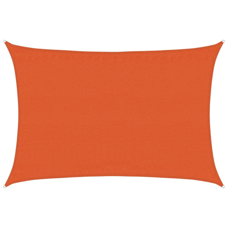 Vidaxl Zonnezeil 160 g m² 3,5 x 4,5 M HDPE Oranje