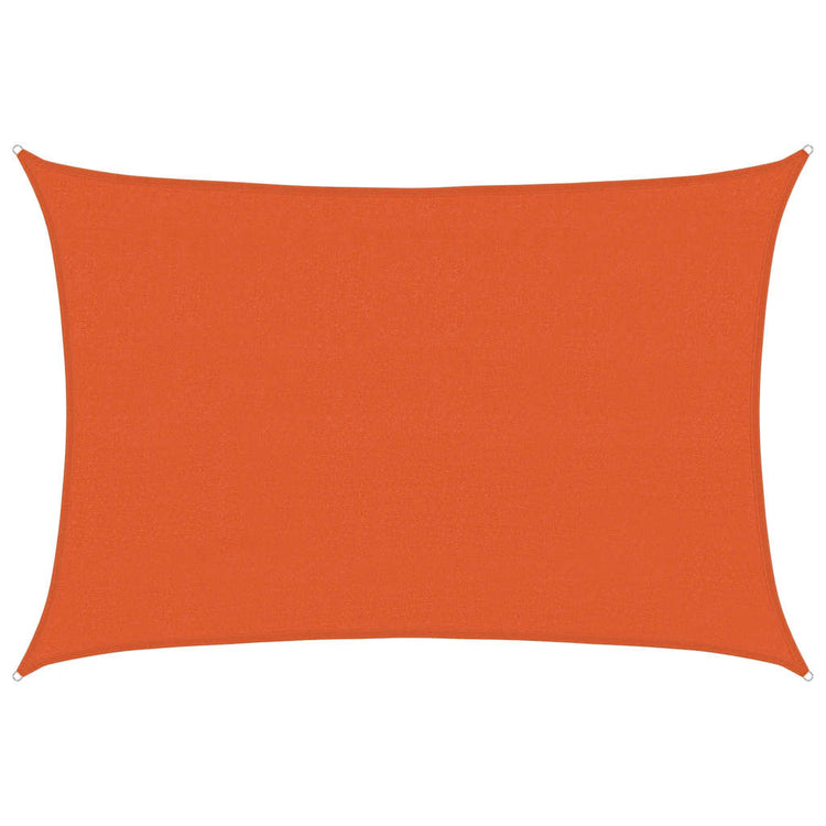 Vidaxx Sonnensegel 160 g m² 4x6 m HDPE Orange