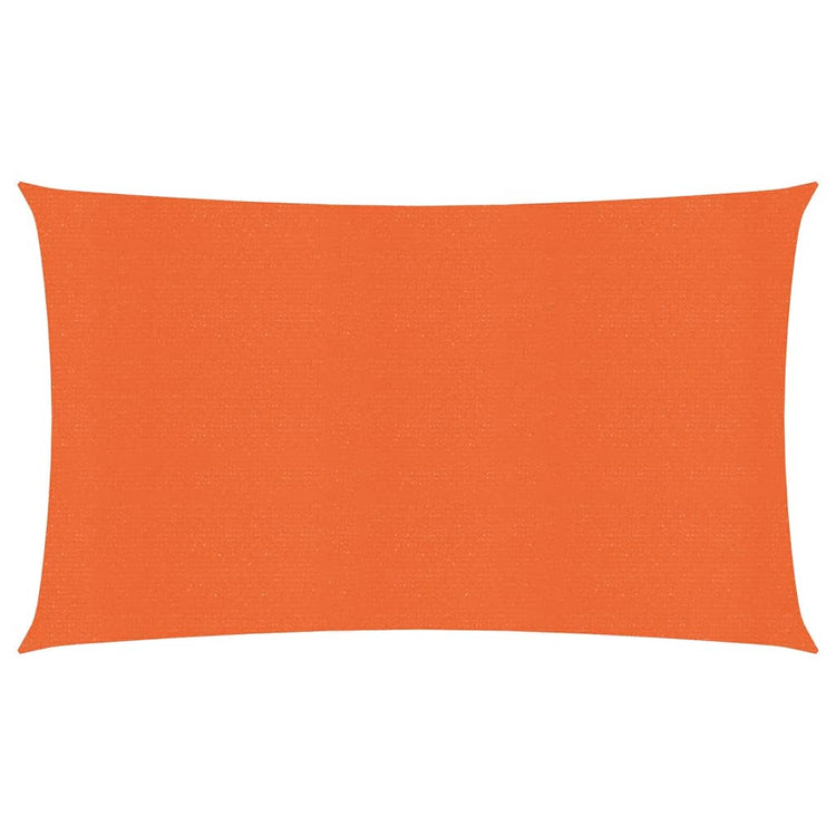 Vidaxl Zonnezeil 160 g m² rechteckig 4x7 M HDPE Oranje