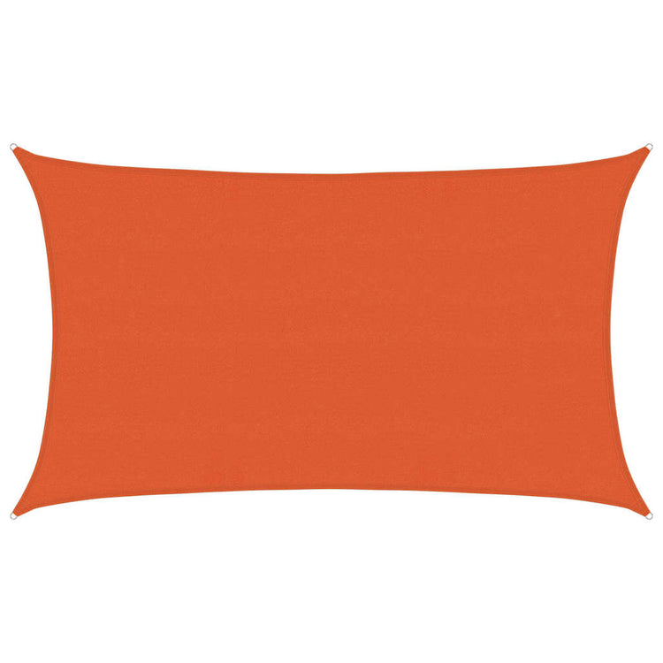Vidaxx Sonnensegel 160 g m² rechteckig 5x8 m HDPE Orange