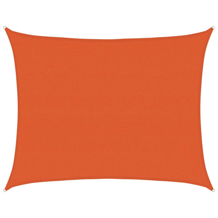 Vidaxx Sonnensegel 160 g m² rechteckig 6x8 m HDPE Orange