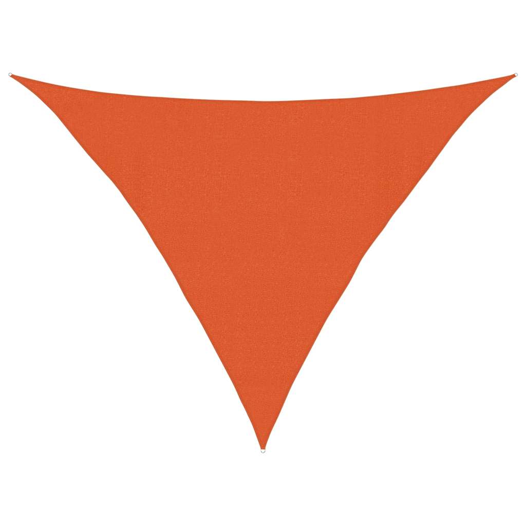 Vidaxx Sonnensegel 160 g m² 4x4x5,8 m HDPE Orange