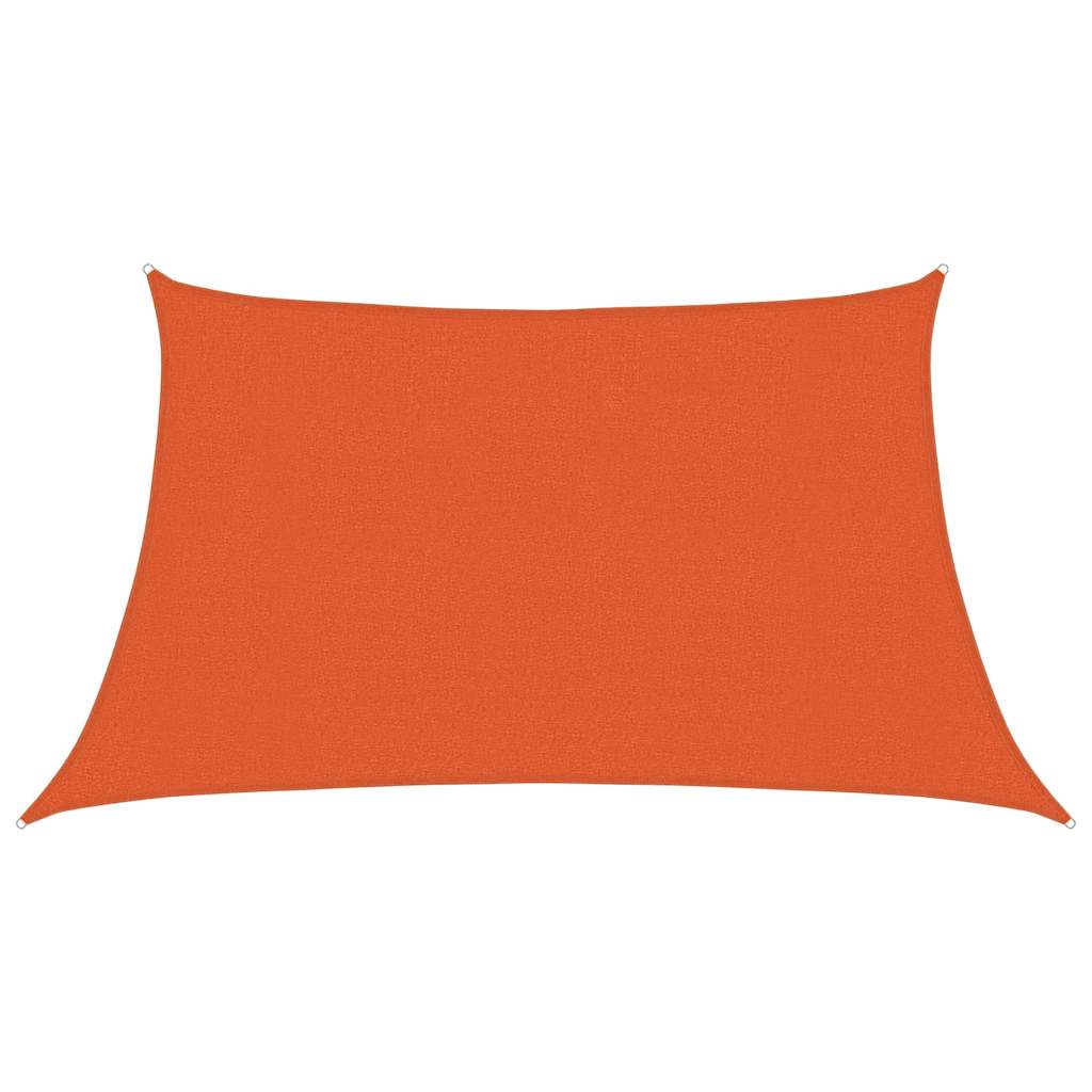 Vidaxx Sonnensegel 160 g m² Trapez 3 4x2 m HDPE Orange