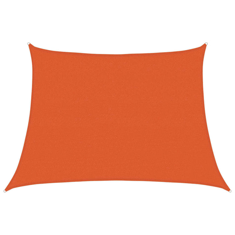VidaXL Sonnensegel 160 g m² Trapez 4 5x3 m HDPE Orange