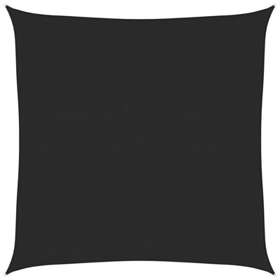 Vidaxl Zonnezeil 160 g m² 4x4 M HDPE Schwarz