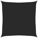Vidaxl Zonnezeil 160 g m² 4,5 x 4,5 M HDPE Schwarz - afbeelding 2