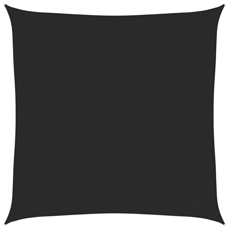 Vidaxl Zonnezeil 160 g m² 5x5 M HDPE Schwarz