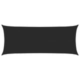 Vidaxl Zonnezeil 160 g m² 2x5 M HDPE Schwarz - afbeelding 2
