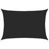 Vidaxl Zonnezeil 160 g m² 3x5 M HDPE Schwarz