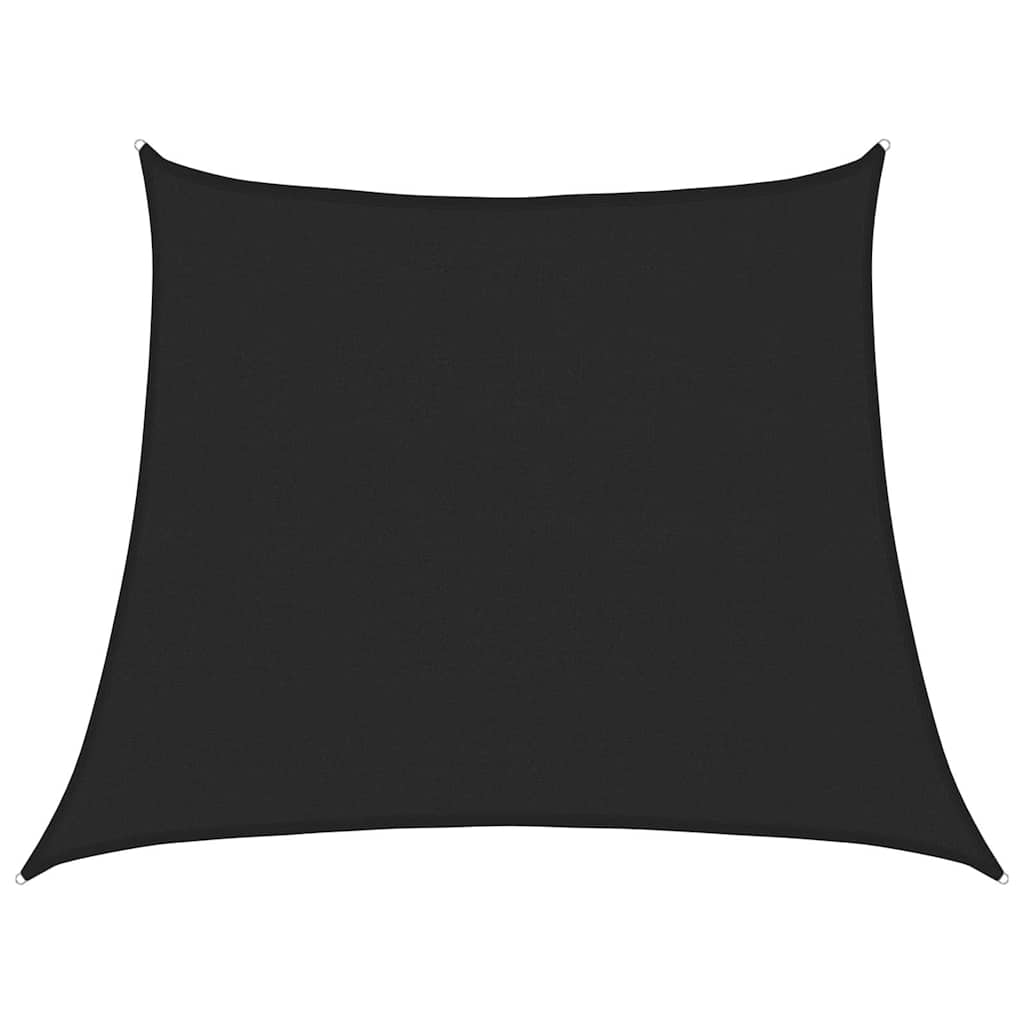 Vidaxl Zonnezeil 160 g m² 3 4x3 M HDPE Schwarz