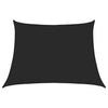VidaXL Sonnensegel 160 g m² 4,5x3 m HDPE schwarz