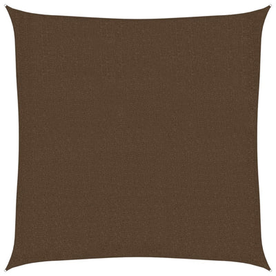 Vidaxl Zonnezeil 160 g m² 3x3 M HDPE -Braun