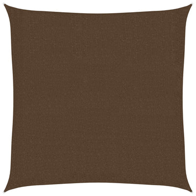 Vidaxl Zonnezeil 160 g m² 3,6 x 3,6 M HDPE -Braun