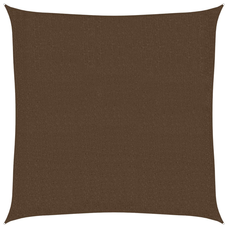 Vidaxl Zonnezeil 160 g m² 3,6 x 3,6 M HDPE -Braun