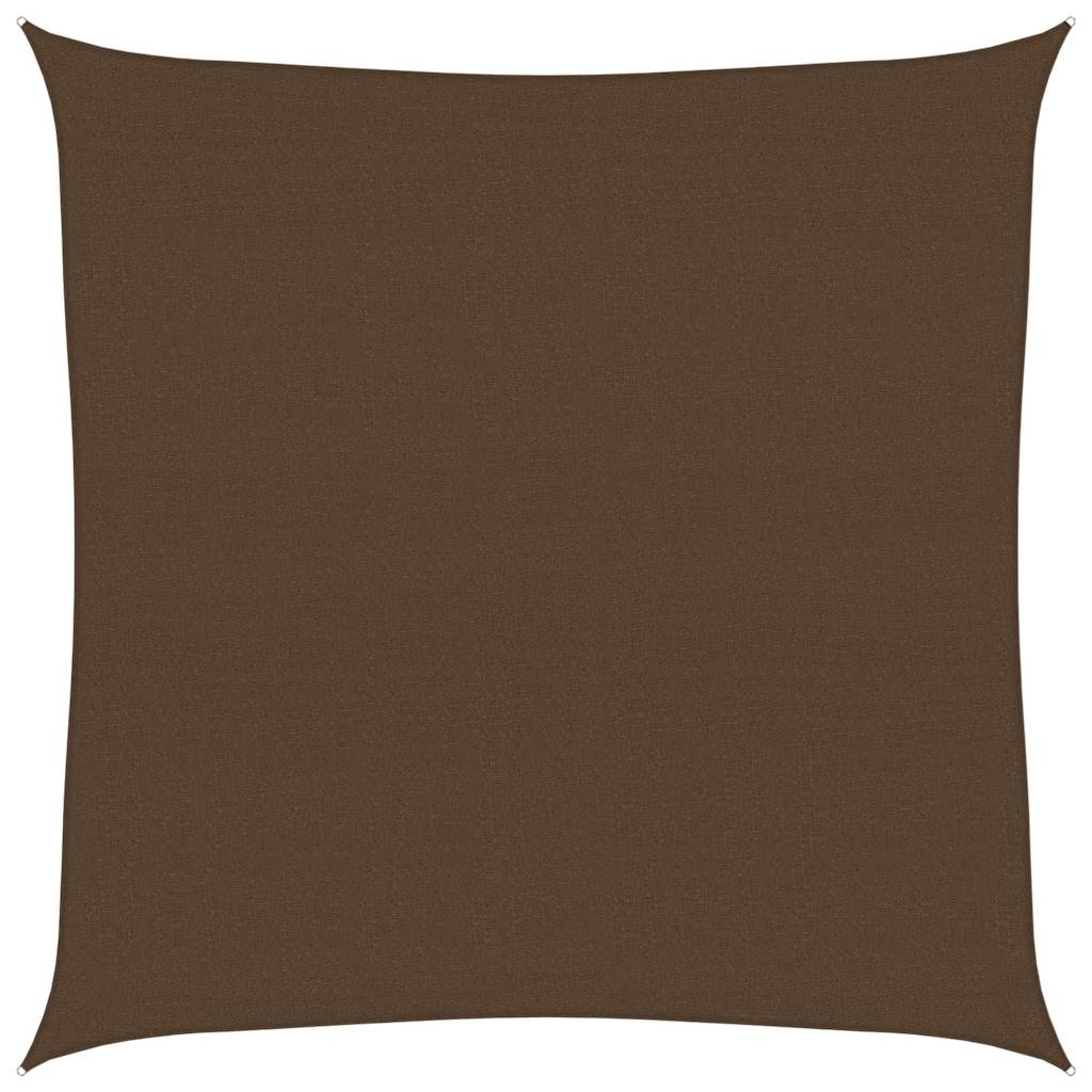 Vidaxl Zonnezeil 160 g m² 4,5 x 4,5 M HDPE -Braun