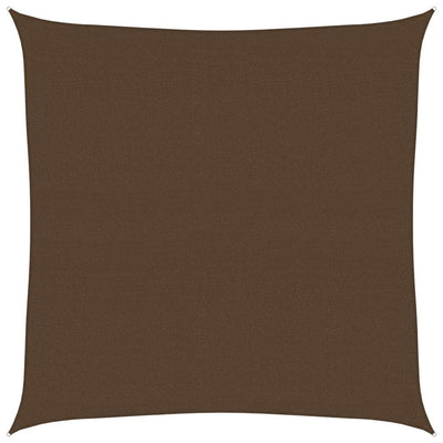 Vidaxl Zonnezeil 160 g m² 5x5 M HDPE -Braun
