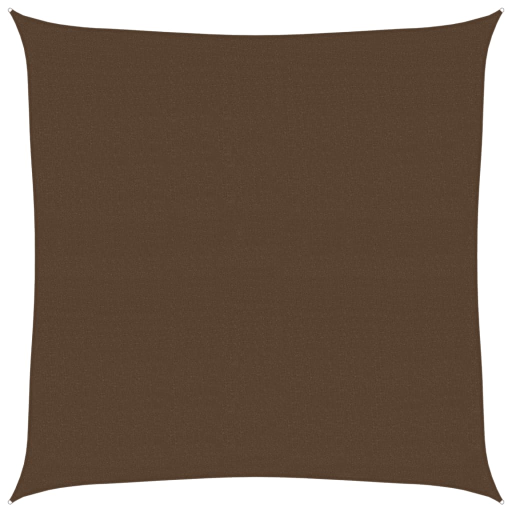 Vidaxl Sonnensegel 160 g m² 7x7 m HDPE braun