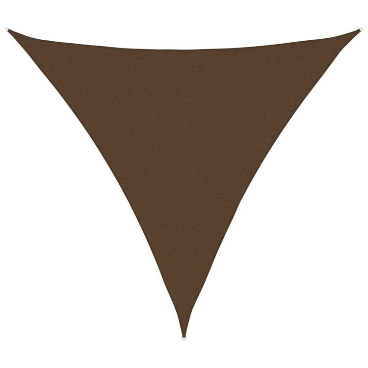 Vidaxx Sonnensegel 160 g m² 6x6x6 m HDPE braun