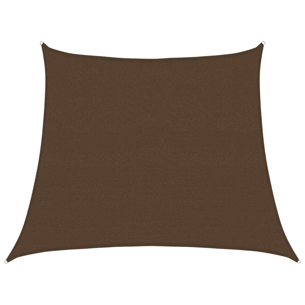 Vidaxl Sonnensegel 160 g m² 4x3 m HDPE braun