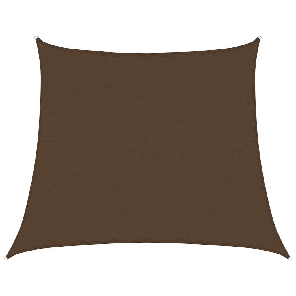 Vidaxx Sonnensegel 160 g m² Trapez 4 5x4 m HDPE braun