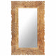 Vidaxl Mirror 80x50 cm Festes Mangoholz