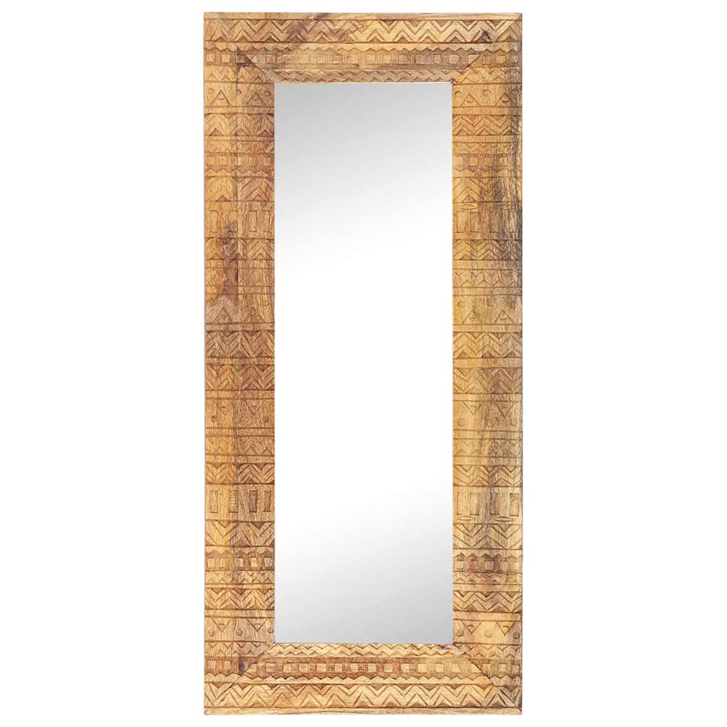 Vidaxl Spiegel Hand -Schnitt 110x50x2,5 cm Solid Mangowood