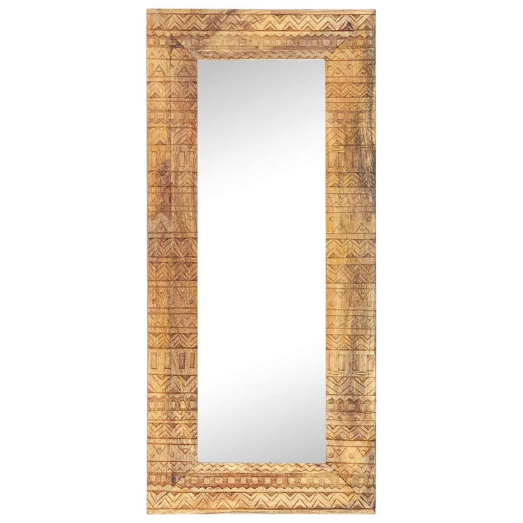 Vidaxl Spiegel Hand -Schnitt 110x50x2,5 cm Solid Mangowood