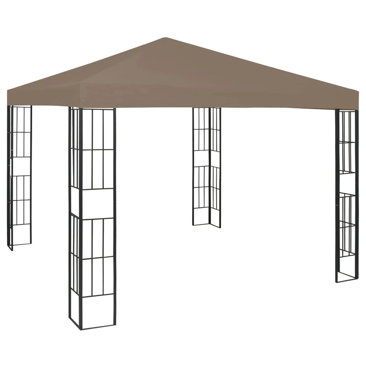 VidaXL Pavillon 3x3 m Taupe