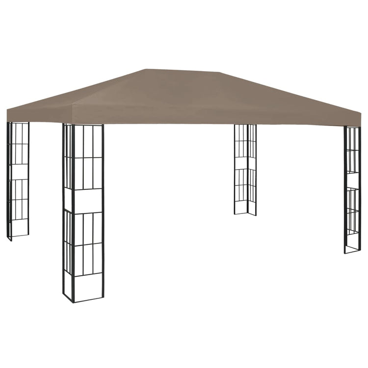 Vidaxx Pavillon 4x3 m Taupe