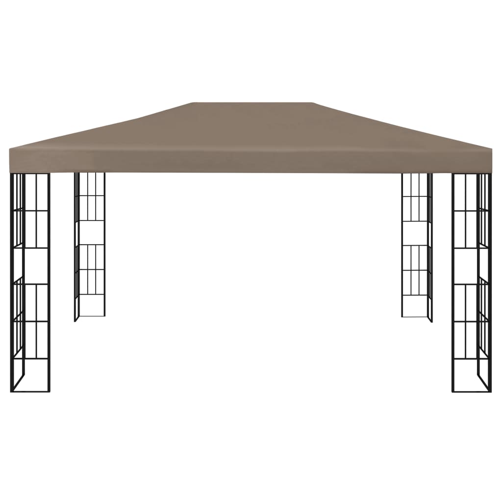 Vidaxx Pavillon 4x3 m Taupe