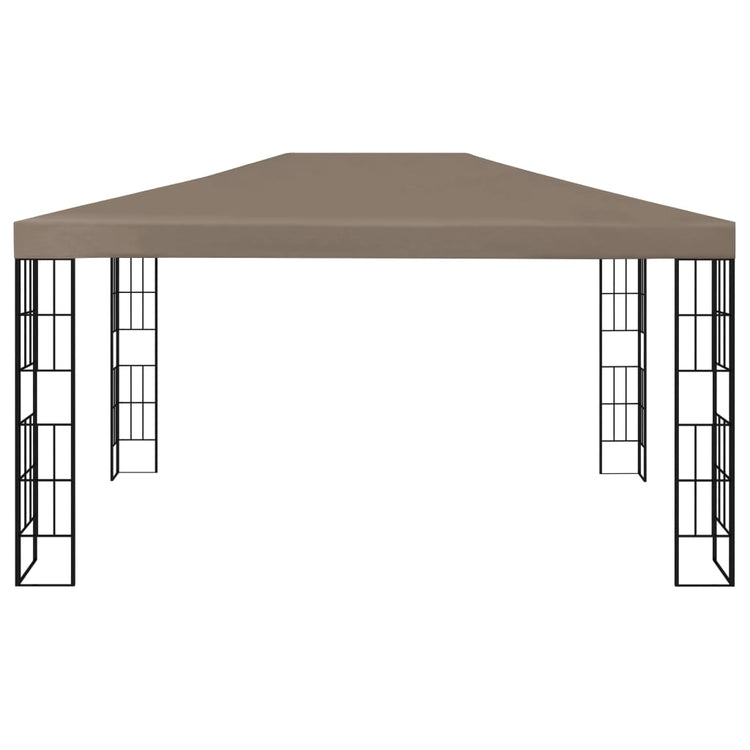 Vidaxx Pavillon 4x3 m Taupe