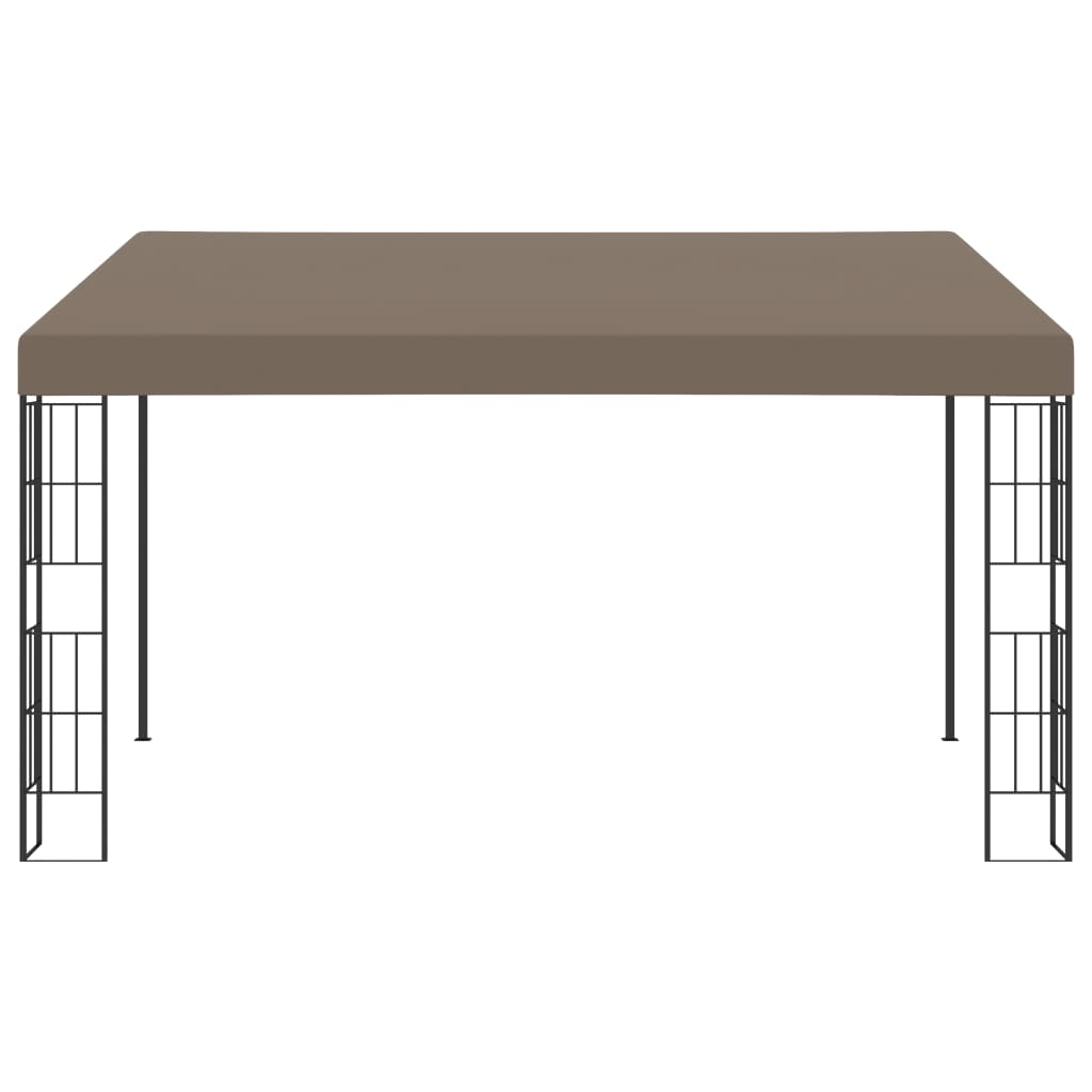 Vidaxl Wallprieel 4x3 M Staub Taupe