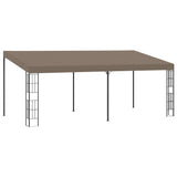 Vidaxl Wallprieel 6x3 M Staub Taupe - afbeelding 1