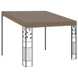 Vidaxl Wallprieel 3x3x2,5 M Taupe - afbeelding 1