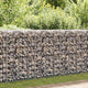 Vidaxl Schanskorf Wand mit Deckel 60x30x100 cm verzinkter Stahl