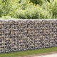Vidaxl Schanskorf Wand mit Deckel 150x60x100 cm verzinkter Stahl