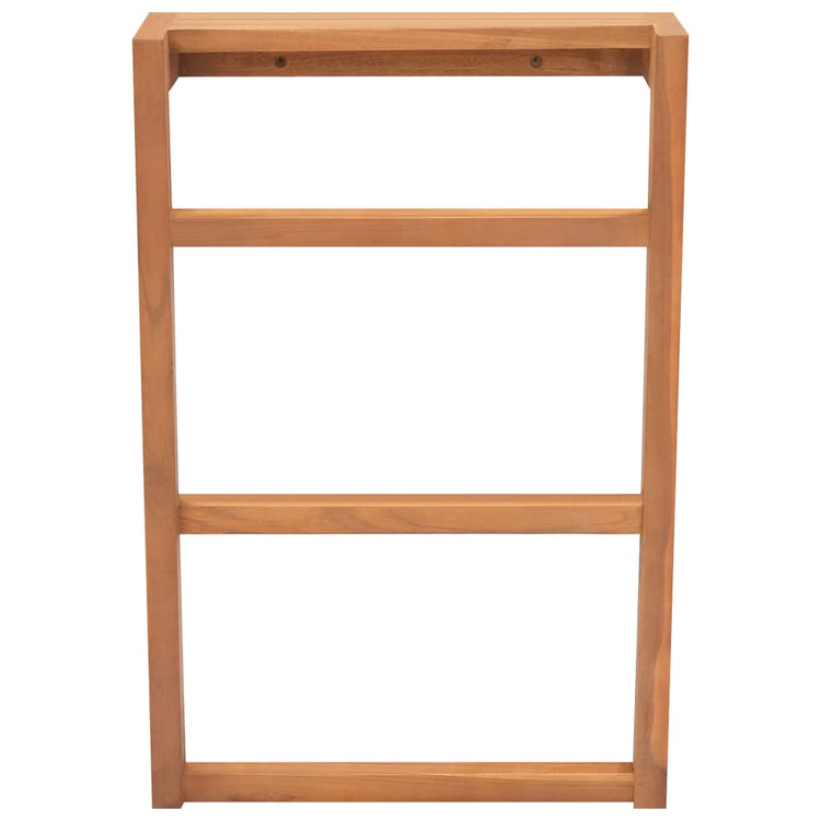 VIDAXL -Handtuchträger 2 PCs Solid Teak