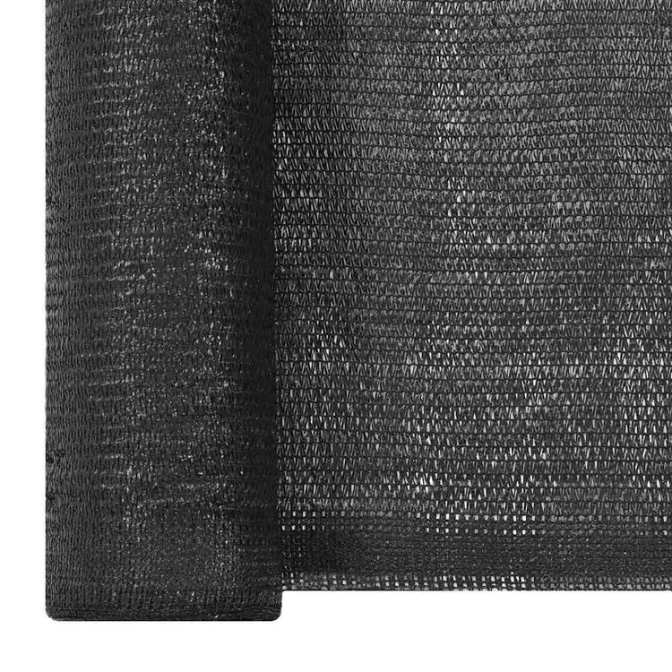 VidaXL Sichtschutznetz 150 g m² 1,5x50 m HDPE schwarz