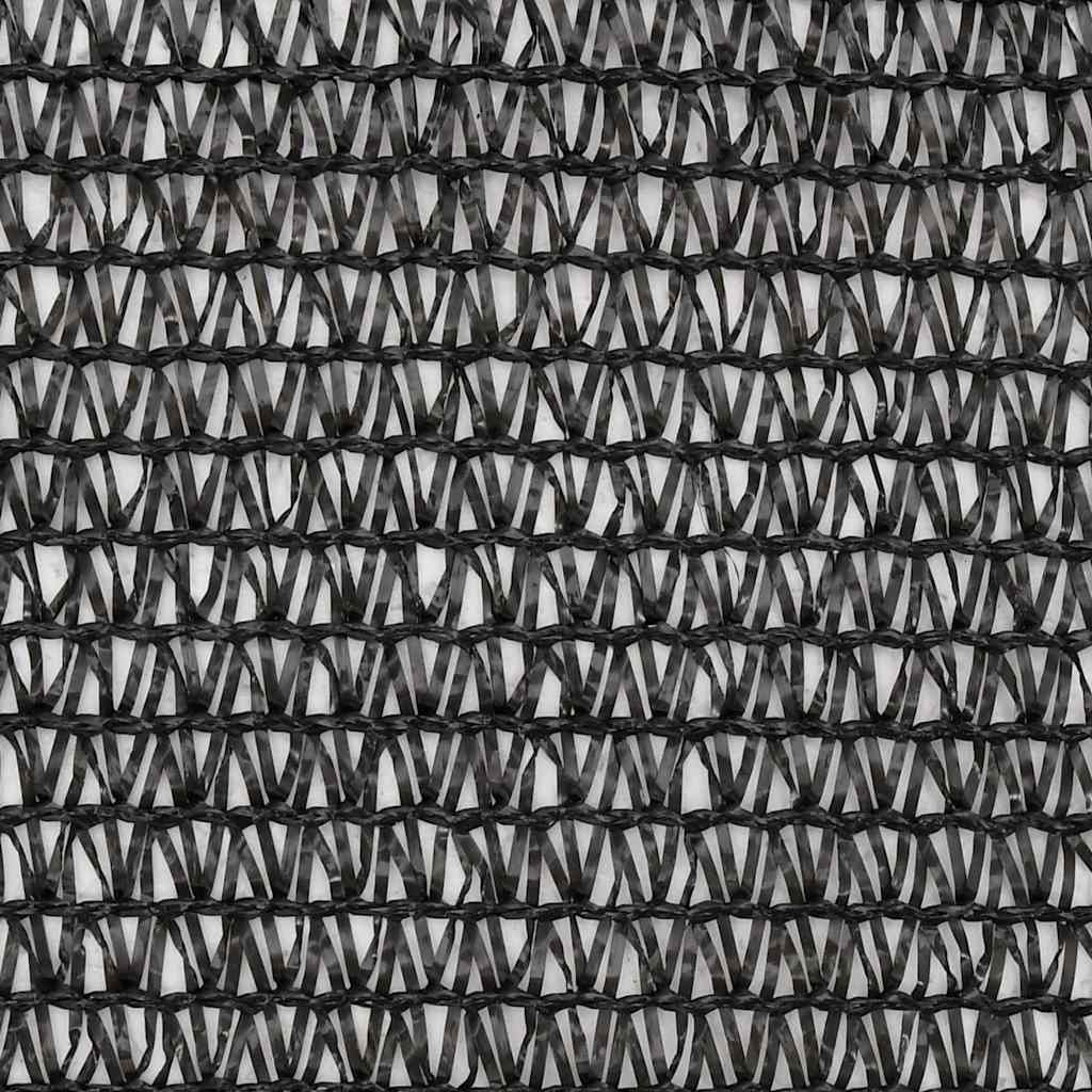 VidaXL Sichtschutznetz 150 g m² 1,5x50 m HDPE schwarz